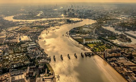 Before the flood: how much longer will the Thames Barrier protect London? | London | The Guardian Thames Barrier, Climate Adaptation, Flood Barrier, University Of Reading, University Of Southampton, Before The Flood, Sea Storm, Storm Surge, Form Of Government