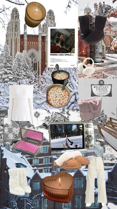 #wellesley #winteraesthetic #winter #hwc #sevensisterscollege Wellesley College, College Aesthetic, College Board, Winter Aesthetic, Create Collage, Creative Play, Connect With People, Your Aesthetic, Creative Energy