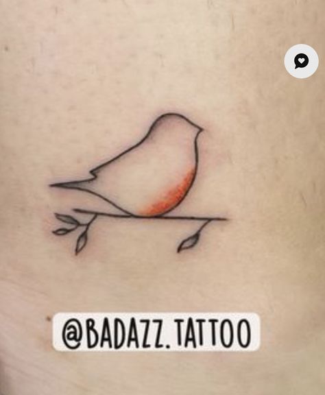 Small Robin Tattoo Black And White, Robin Tattoo Simple, Bluebird Of Happiness Tattoo, Fine Line Robin Tattoo, Tiny Robin Tattoo, Small Robin Tattoo, Mini Bird Tattoo, Red Robin Tattoo, Robin Tattoos