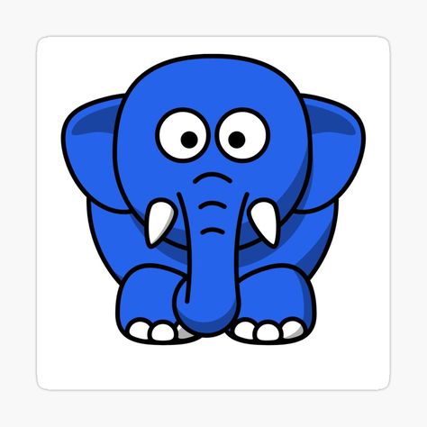 Get my art printed on awesome products. Support me at Redbubble #RBandME: https://www.redbubble.com/i/sticker/Elephant-by-Malik4103/90853037.EJUG5?asc=u Safari Animal Wall Art, Home Decor Neutral, Nature Home Decor, Elephant Stickers, Nature Home, Wall Art Nature, Wall Art Gallery, Natural Home Decor, Gallery Wall Set