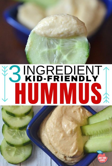 Veggies and dip make a great snack. Make it even better with this 3 ingredient kid-friendly hummus that is low in Vitamin A but big on nutrition and flavor. #vaddiet #vitaminadetox #hummus How To Make Hummus Easy, Snacks With Hummus, Simple Hummus, Veggies And Dip, Eat Beautiful, Easy Hummus Recipe, Real Food Snacks, Kid Foods, Raw Cauliflower