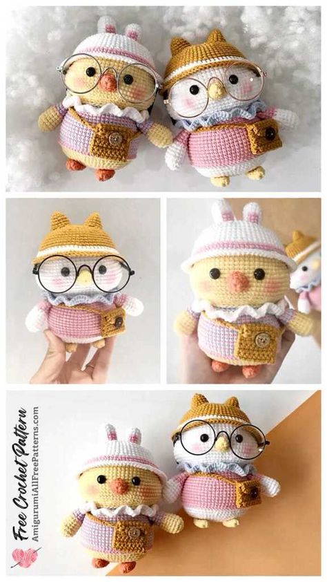 Crochet Amigurumi Free Patterns Doll, Amigurumi Accessories Free Pattern, Free Cute Amigurumi Patterns, Kawaii Amigurumi Free Pattern, Hello Kitty Amigurumi Free Pattern, Kawaii Crochet Pattern Free, Cute Amigurumi Free Pattern, Amigurumi Pattern Free, Unique Amigurumi