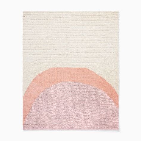 Playroom Rugs & Mats | West Elm Rug Texture Seamless, Kids Bedroom Rug, Playroom Mats, Kids Bedroom Rugs, La Apartment, West Elm Kids, Playroom Rug, Cozy Rugs, Rainbow Rug