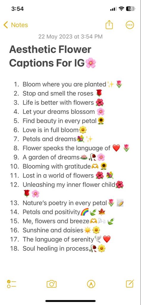 Aesthetic Flower Captions For Instagram | Cutecaption.com New Post Instagram Story Ideas Flowers, Captions With Flower Pictures, Blooming Captions For Instagram, Flower Bio Instagram, Instagram Story Ideas Flowers Caption, Instagram Captions For Flowers Posts, Captions For Instagram Flower Post, Flowers Short Quotes, Thought For Instagram Post