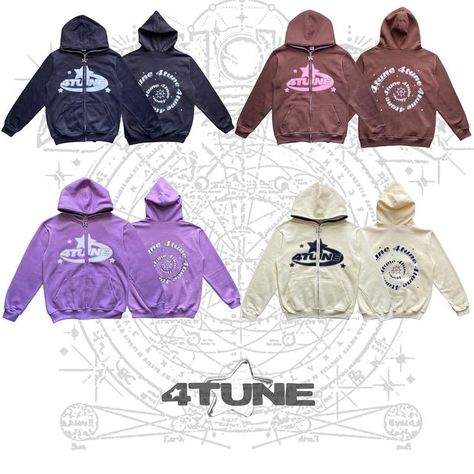 4tune Hoodie Outfits, 4tune Hoodie, Hoodie Outfits, Hoodie Outfit, Fitness Inspo, Zip Hoodie, Screen Printing, Zip Ups, Graphic Sweatshirt