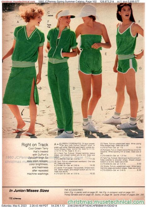 80s Beach, Vintage Summer Outfits, Terry Cloth Romper, Sports Wear Fashion, 80s Fashion Trends, 80s Women, Kids Activewear, 80s Outfit, Soft Pants