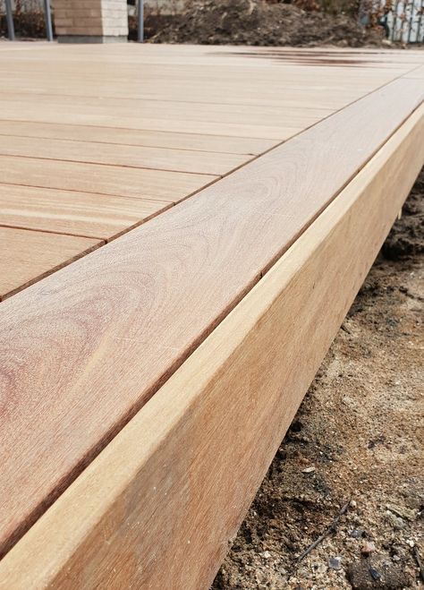 Terrasse Design, Floating Deck, Patio Deck Designs, Wooden Deck, Deck Designs Backyard, Timber Deck, Front Patio, Diy Deck, Decks Backyard