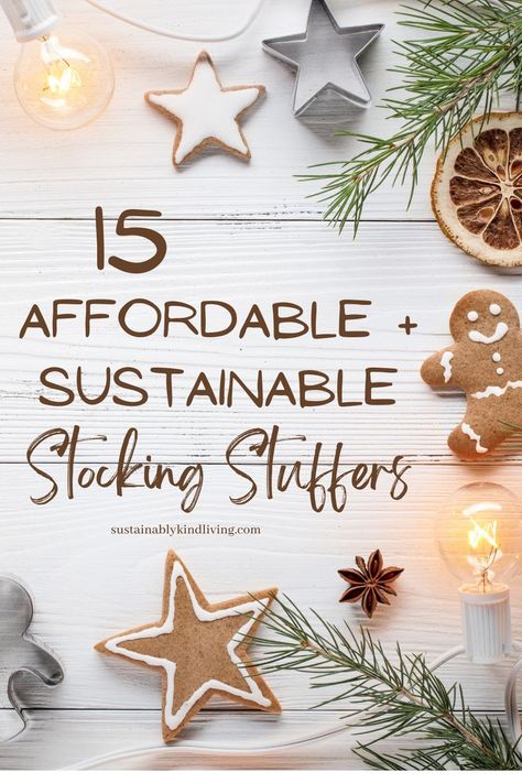 Simplify Christmas, Zero Waste Holiday, Toddler Stocking Stuffers, Zero Waste Christmas, Stocking Stuffers For Mom, Stocking Stuffers For Adults, Diy Stocking Stuffers, Christmas Stockings Diy, Stocking Stuffers For Women