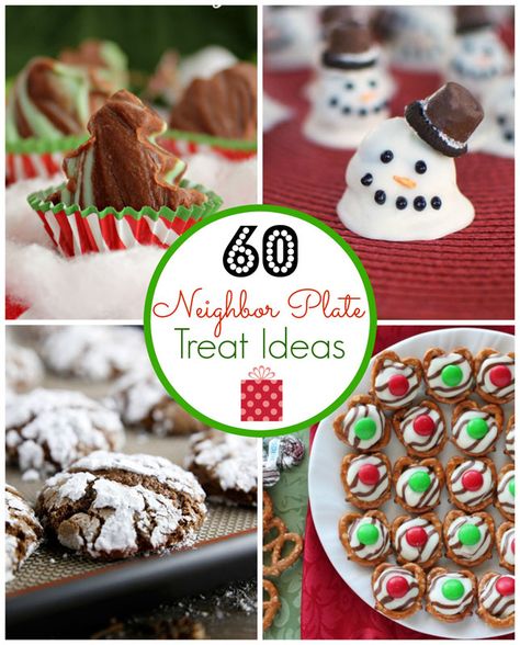 60 Neighbor Plate Treat Ideas Christmas Treats For Neighbors, Treats For Christmas, Diy Christmas Treats, Cupcake Diaries, Christmas Neighbor, Plate Ideas, Christmas Treat, Treat Ideas, Christmas Sweets