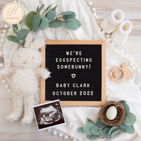 Editable Easter Pregnancy Announcement © for Social Media, Spring Baby Announcement for Social Media, Eggspecting Pregnancy Announcement Spring Baby Announcement, Easter Baby Announcement, Expecting Announcement, Easter Pregnancy Announcement, Baby Pregnancy Announcement, Baby Announcement Photos, Baby Pregnancy, Pregnancy Announcements, Baby Easter