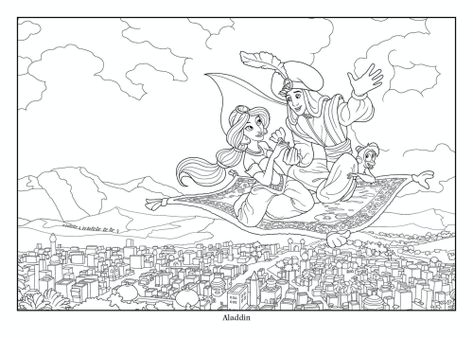 Thomas Kinkade Coloring Pages, Disney Adult Coloring Books, Kinkade Disney, Thomas Kinkade Disney, Happy Birthday Coloring Pages, People Coloring Pages, Disney Princess Coloring Pages, Monster Coloring Pages, Birthday Coloring Pages