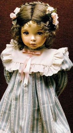 Sandakan, Куклы American Girl, Victorian Dolls, Old Dolls, Artist Doll, Dollhouse Dolls, Pretty Dolls, The Doll, Vintage Doll