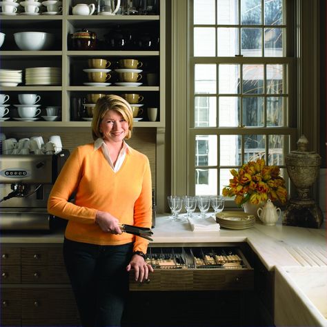 Martha Stewart's Kitchen Tips Martha Stewart Kitchen, Kitchen Rules, Kitchen Hacks Organization, Martha Stewart Living, Kitchen Doors, Functional Kitchen, Kitchen Tops, Kitchen Hacks, Kitchen Counter