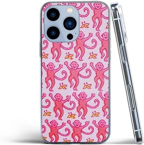 Amazon.com: ZHUORUI Phone Case Compatible with iPhone X/Xs Case Monkeys Roller Pure Clear Waterproof Accessories Rabbit Charm : Cell Phones & Accessories Rabbit Phone Case, Preppy Phone Case, Pink Monkeys, Preppy Inspiration, Rabbit Charm, Roller Rabbit, Plastic Phone Case, I Phone, Old Money Aesthetic