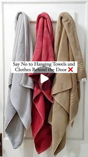 Washroom Door Ideas, Bathroom Clothes Hanging Ideas, Washroom Door Design For Home, Latest Bathroom Designs 2024, Behind Door Storage Ideas, Trending Bathroom Designs, Washroom Door Design, Wet Towel Hanging Ideas, How To Hang Towels In Bathroom