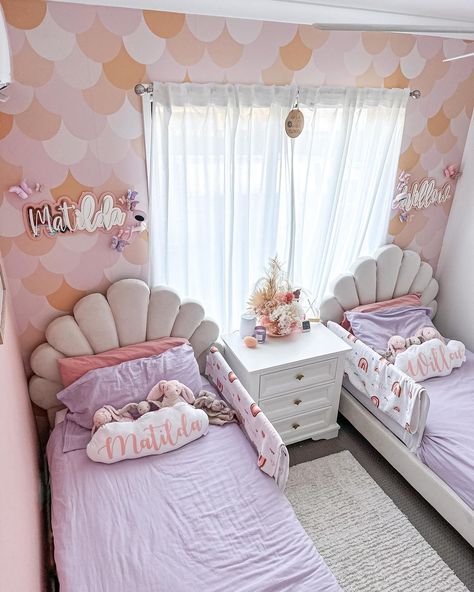 Twin girls nursery