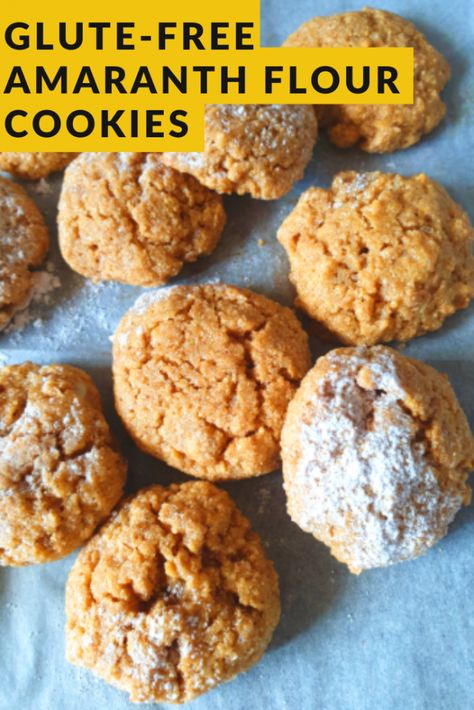 Amaranth Flour Cookies, Recipes With Amaranth Flour, Amaranth Bread Recipes, Amaranth Flour Recipes, Amaranth Bread, Amaranth Cookies, Alkaline Bread, Pb Desserts, Halvah Recipe