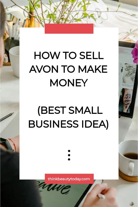 How to Sell Avon Online for Free to Make Extra Money from Home. Check out this best small business idea to make extra money on the side. Valuable Tips on How to Become an Avon Representative Successfully. Start your side hustle at home by selling Avon online today. See how I sell Avon products online. Now is the time to start selling Avon and join this low-cost direct sales company. Creative Small Business Ideas, Avon Marketing, Small Business Idea, Extra Money On The Side, Sell Avon Online, Direct Sales Companies, Join Avon, Avon Sales, Avon Catalog