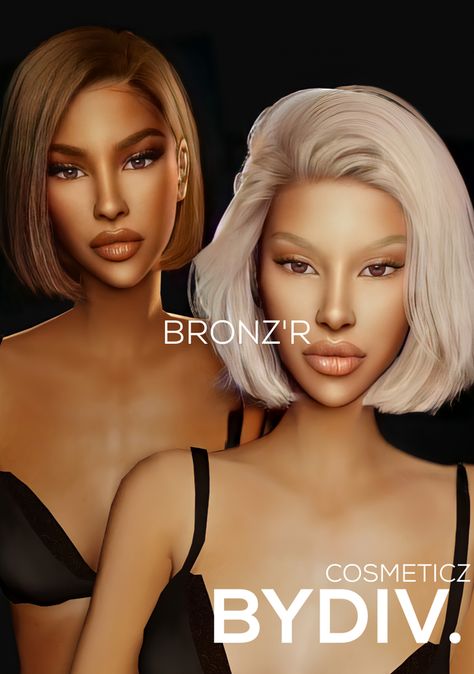 [BYDIV.] BRONZ'R Face Powder | BYDIV. on Patreon Sims 4 Cc Eyes, Sims 4 Black Hair, The Sims 4 Skin, Makeup Cc, Free Sims 4, Sims 4 Cc Makeup, Sims 4 Cc Skin, Sims 4 Expansions, Sims 4 Dresses