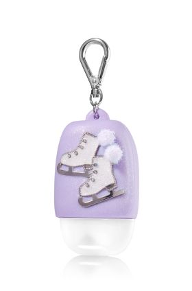 Ice Skates PocketBac Holder - Bath & Body Works   - Bath & Body Works Kawaii Keychains, Face Scrub Brush, Baby Capybara, Gel Antibacterial, Pocketbac Holder, Alcohol En Gel, Bath N Body Works, Easter Nail Art, Bath And Body Work