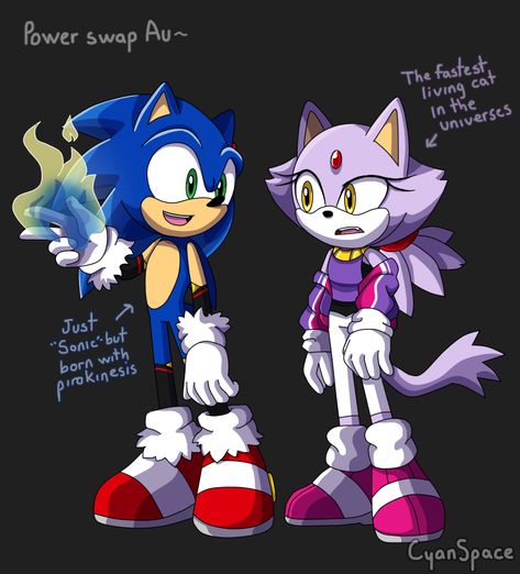 (1) Cyan Space on X: "Day 27: Sonic AU Designs I guess it refers to an own AU xd I wasn't very sure so I took back and improved that AU where from the beginning their powers were inverted (No they role, no they personalities) #SonazeTober #Sonaze #SonicTheHedgehog #BlazeTheCat https://t.co/05UWyX9Cvc" / X Sonic Au Designs, Sonaze Fanart, Sonic X Blaze, Sonic Au, Sonic Collection, Blaze The Cat, Sonic Fanart, Sonic Movie, Im Blue