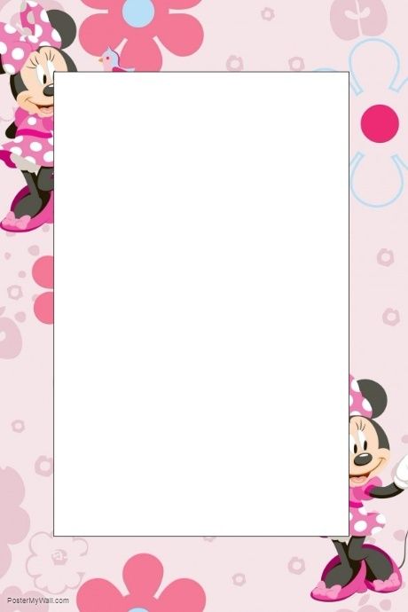 Photo Borders Template Frames, Minnie Mouse Photo Frame, Minnie Mouse Border, Minnie Mouse Frame, Minnie Mouse Background, Mickey Mouse Frame, Planer 2024, Minnie Mouse Party Favor, Letters Paper