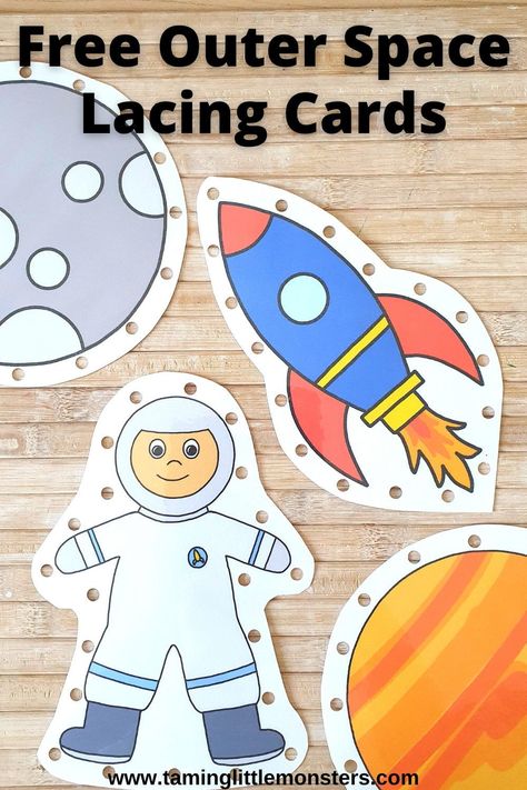 Fine Motor Space Activities, Star Activity Preschool, Outer Space Learning Activities, Space Free Printables, Space Fine Motor Activities, Space Small Group Activities Preschool, Space Theme Preschool Free Printable, Astronaut Craft Preschool, Astronaut Crafts Preschool