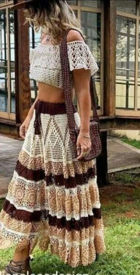 Crochet skirt pattern