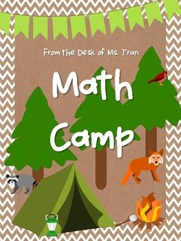 Want to throw a camp-inspired review for your 5th graders? Here's a fun math review that you can do in your classroom! You will receive 10 stations, teacher directions, station posters, student directions, station activity cards, recording sheets, and answer keys. Vocabulary Stations, Math Camp, Math Night, Coordinate Graphing, Camp Food, Math Charts, Camping Set Up, Station Activities, Math Tasks