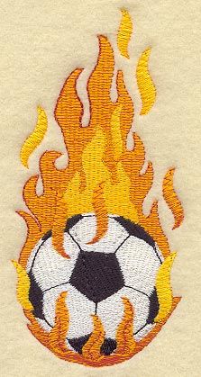 Soccer Embroidery Designs, Big Embroidery Designs, Soccer Embroidery, Soccer Ball Design, Football Embroidery, Unique Cross Stitch, Viking Sewing Machine, Crochet Fairy, Embroidery Hoodie