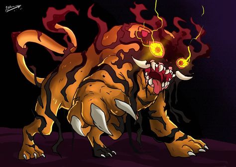 After discovering the #dreamtiger trend from my buddy @scorpionork entry followed by all the other brilliant takes, I had to take out an hour and whip this one up. Original Dream Tiger designed by the amazing @govy9807 . . . . #dreamtiger #nightmare #fantasyart #trending #redraw #monsterart #creaturedesign #dtiys #artstagram Dream Tiger, Tiger Monster, Dark Tiger, Wings Of Fire Dragons, Creatures Art, Tiger Design, Wings Of Fire, Mythical Creatures Art, My Buddy