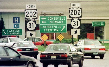 Driving the famous Flemington New Jersey circles Flemington Nj, Garden State, Think Of Me, New Directions, Highway Signs, Childhood Memories, New Jersey, Circles, Look At