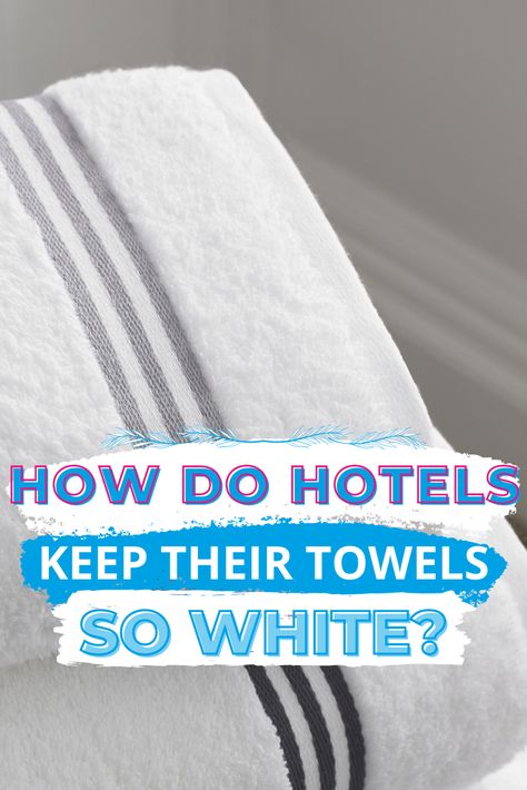 How To Wash Towels, Refresh Towels, Bathroom Towels Colors, How To Bleach Whites, Brighten Whites, Towels Smell, Wash Towels, Gray And White Bathroom, Washing Towels