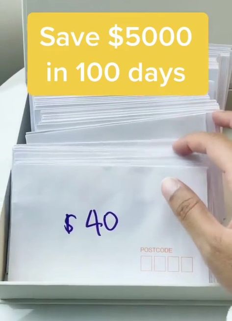 SAVING money isn’t always easy, particularly when you’re already on such a tight budget. But there are some clever hacks that will help you pocket thousands without even noticing – and anyone can do it. 1. The 100 envelopes challenge This popular hack has been circulating social media as it’s such an easy and effective […] 5000 In 100 Days, Organize Money, Save 5000, Birthday Hacks, Saving Money Chart, Money Chart, Budgeting 101, Budget Ideas, Finance Advice