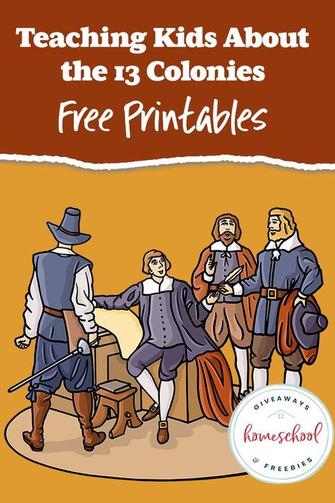 The thirteen English colonies in the New World formed the foundation for a new nation. Understanding the colonies, how they developed, and why they broke Colonial Times Activities, Colonial Activities, 13 Colonies Activities, 13 Colonies Map, The 13 Colonies, Solar System Coloring Pages, Teaching Us History, Thirteen Colonies, Free Homeschool Printables