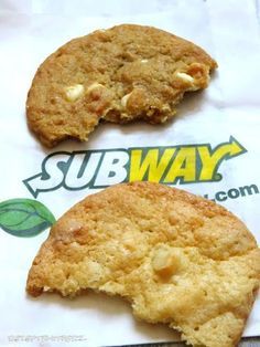 Subway Copycat, Chocolate Macadamia Cookies, Subway Cookies, White Chocolate Macadamia Cookies, Biscotti Cheesecake, Macadamia Cookies, White Chocolate Macadamia, Chocolate Torte, Chocolate Macadamia