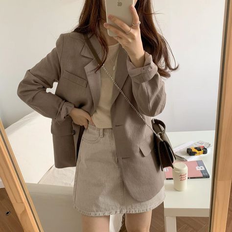 Research Defense Outfit, Research Defense, Defense Outfit, Thesis Defense, Professional Work Outfit, Minimalist Fashion Women, Casual Day Outfits, Ulzzang Fashion, Slim Fit Dresses