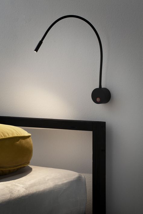 Reading Sconces Bedroom, Reading Lights Over Bed, Lamp Decoration Ideas, Bedroom Reading Lights, Wall Mounted Reading Lights, Wall Reading Lights, Home Decor Lamp, Bedroom Revamp, Wall Lamp Black