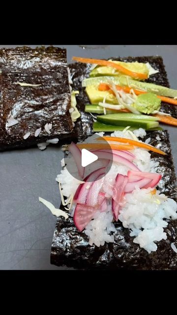 Eleni Rodgers on Instagram: "Sushi Sandwich!  #summer #vegetarian #dinner" Summer Vegetarian Dinner, Sushi Sandwich, Vegetarian Dinner, Sandwiches, Bread, On Instagram, Instagram