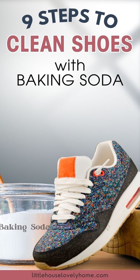 Elevate your shoe care game with our comprehensive guide on cleaning shoes using baking soda. Follow the 9 simple steps to keep your footwear looking fresh and new. Click to unlock the secrets of effective shoe maintenance! Diy Cleaning Shoes Hacks, Smelly Shoes How To Get Rid Of, Cleaning Sneakers Diy, How To Clean Shoes At Home, Clean Shoes With Baking Soda, Cleaning Running Shoes, Diy Sneaker Cleaner, Cleaning Shoes With Baking Soda, Shoe Cleaning Solution