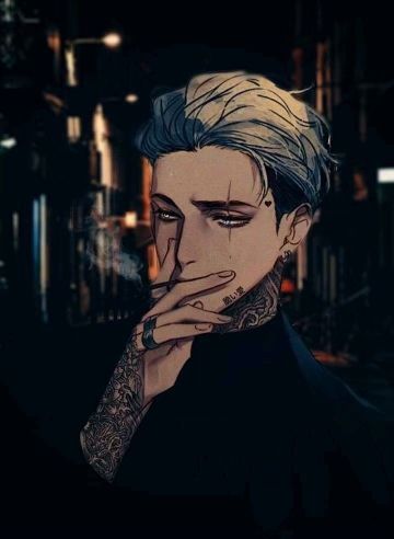 Gangsta Anime, Anime Gangster, Dark Anime Guys, Cool Anime Guys, 영감을 주는 캐릭터, Anime Drawings Boy, Dark Anime, Boy Art, Handsome Anime Guys