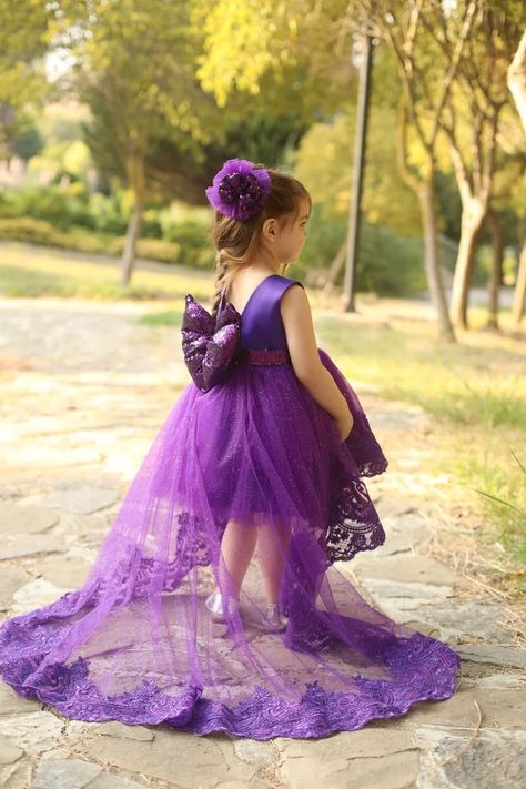 Purple princess gown, purple baby sequin dress, purple glitz dress, toddler glitz dress Purple Princess Gown, Princess Dresses Kids Birthday Parties, Purple Sparkly Dress, Princess Dresses Kids, Glitz Dress, Toddler Pageant, Gown Purple, Party Dress Inspiration