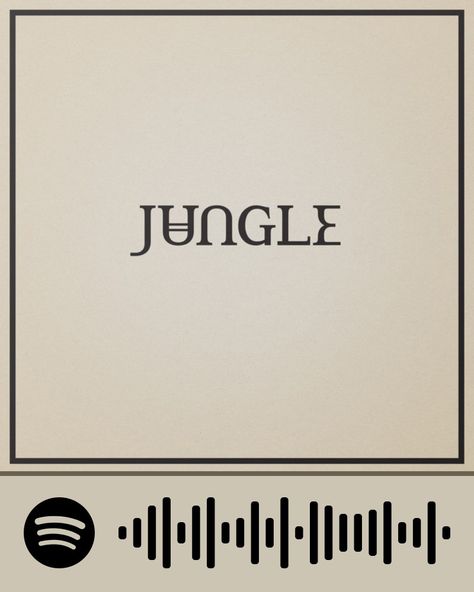 Jungle Jungle Poster, Jungle Band Aesthetic, Jungle Logo, Jungle Book Poster, Jungle Typography, Jungle Band, Down In The Jungle Song, Jungle Band Poster, Jungle Music