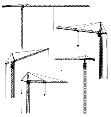 Silhouettes of construction crane tower vector art - Download ... Crane Drawing Construction, Cranes Construction, Crane Drawing, Crane Construction, Construction Crane, Crane Tattoo, Tower Crane, Civil Engineering Design, Architecture Portfolio Design