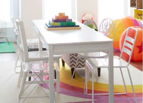 Playroom Dining Room Combo, Dining Room To Playroom, Dining Room Playroom Combo, Multipurpose Dining Room, Room Alt, Small Kitchen Dining Room Combo, Dining Room Playroom, Playroom Table, The Land Of Nod