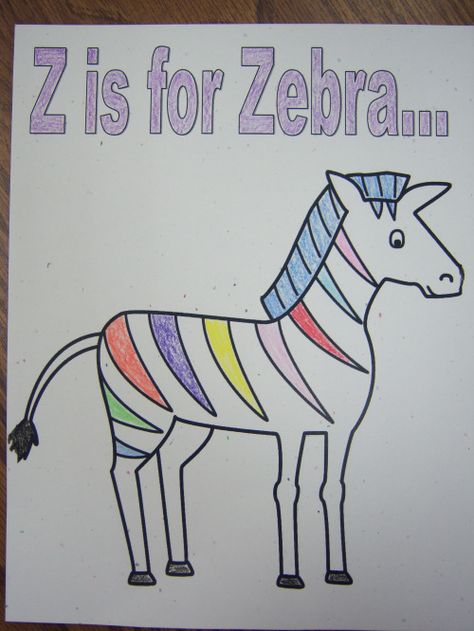 letter Z books and activities Letter Z Crafts, Letter F Craft, Letter Flashcards, Prek Crafts, Dramatic Play Preschool, Abc Letters, Z Craft, Letter Matching, Teaching Letters