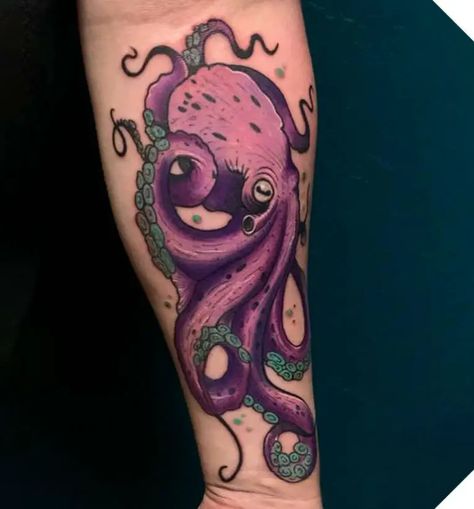 131 Octopus Tattoo Designs – Unleash Your Creativity with Underwater Ink - Psycho Tats Purple Octopus Tattoo, Color Octopus Tattoo, American Traditional Octopus, Octopus Thigh Tattoos, Octopus Tattoo Designs, Octopus Tattoo Sleeve, Tattoos 2024, Personal Statements, Purple Octopus