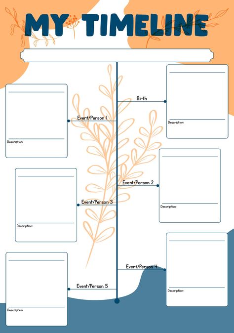 Example Of Biography, Printable All About Me, All About Me Printable, All About Me Worksheet, About Me Template, Start Of School, Best Biographies, Create A Timeline, Docs Templates