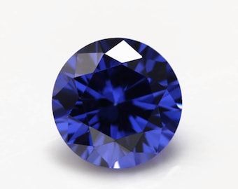 Alexandrite Jewelry, Blue Star Sapphire, Round Sapphire, Blue Tanzanite, Star Sapphire, Sapphire Stone, Cz Diamond, Sapphire Gemstone, Blue And Yellow