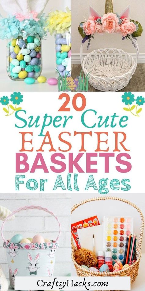 Creative Easter Basket Ideas, Creative Easter Baskets, Easter Surprise, Easter Baskets For Toddlers, Diy Easter Gifts, Easter Basket Ideas, Easter Basket Diy, Easter Gift Baskets, Easter Activities